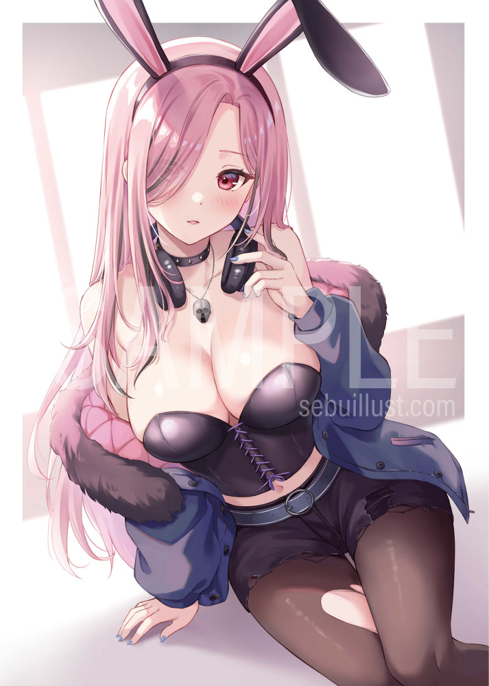 Print - Mori Calliope (Rock Bunny)