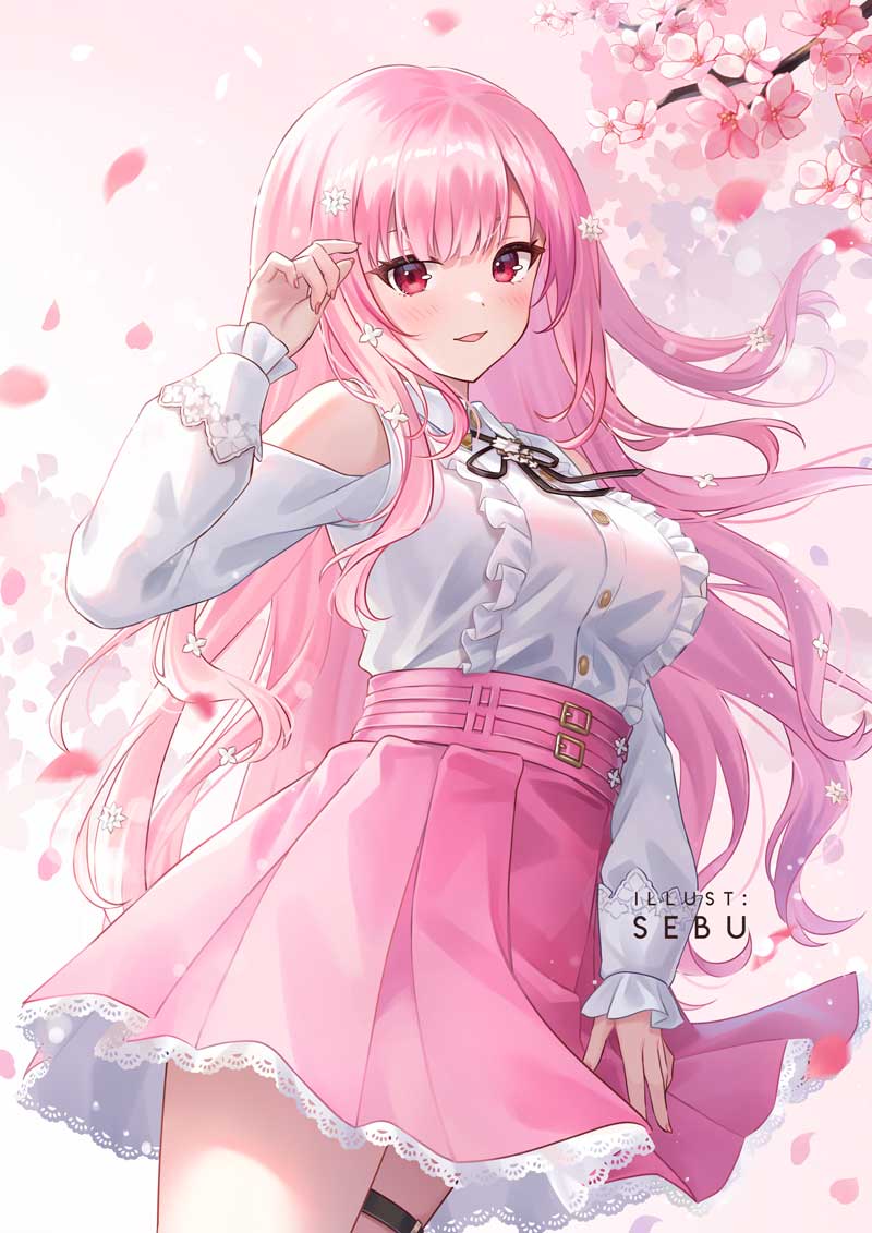 Mori Calliope (Valentine Outfit) Live2D Wallpaper (Digital Download)