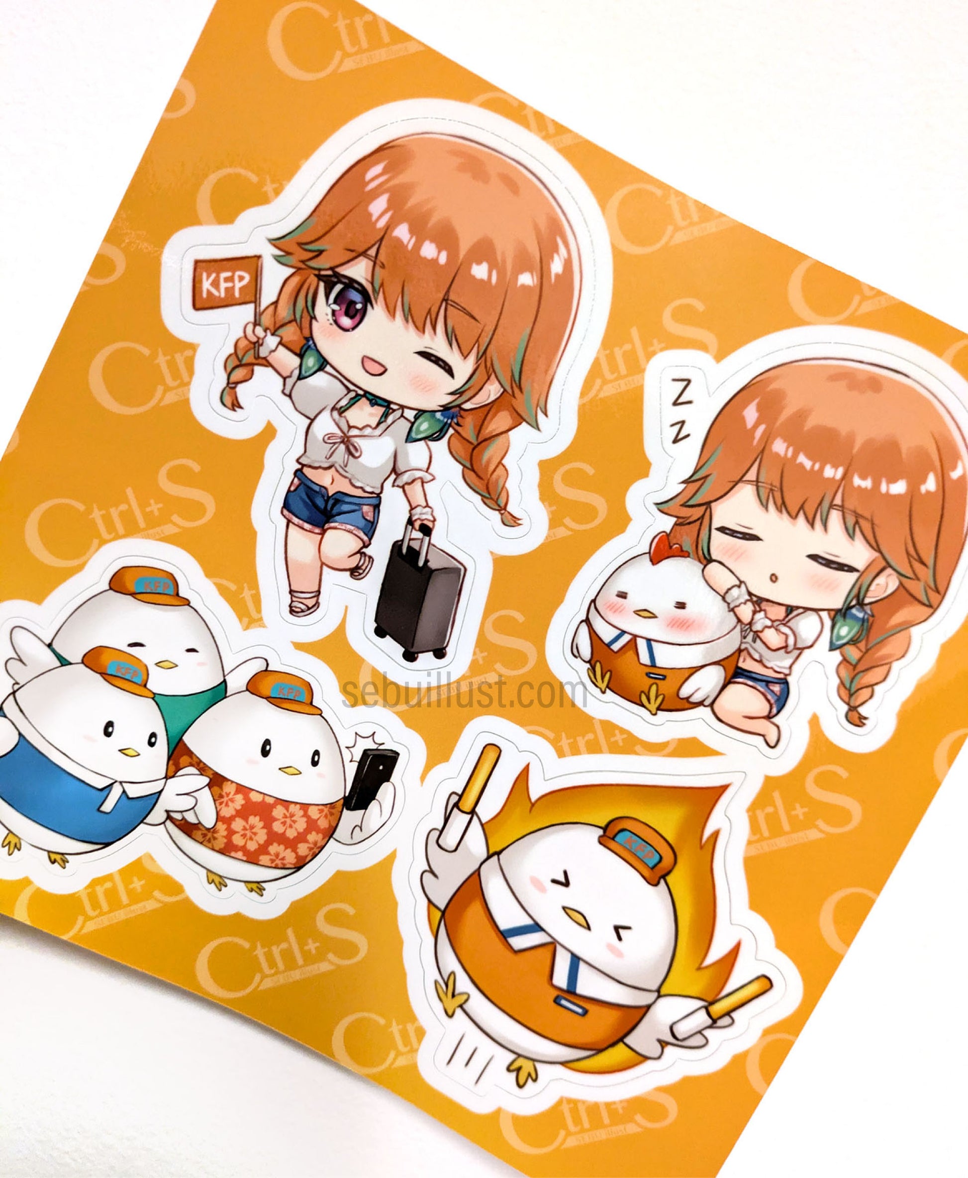 Takanashi Kiara merch sticker