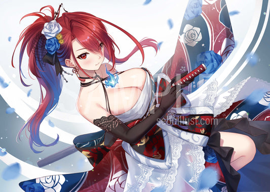 Print - Elizabeth Rose Bloodflame (New Year)