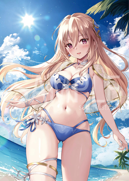 Print - Shirakawa Yuina (Swimsuit)