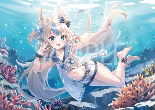 Print - Sameko Saba (In the sea)