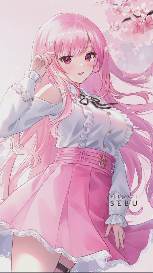 Mori Calliope (Valentine Outfit) Live2D Wallpaper (Digital Download)